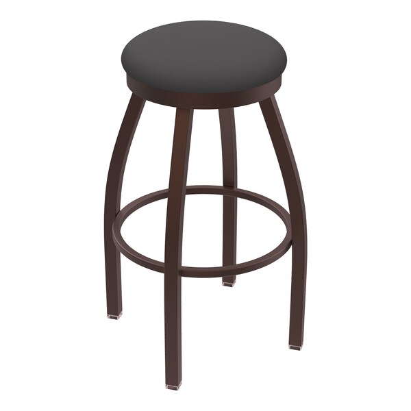 25" Swivel Counter Stool, Bronze Finish, Canter Storm Seat